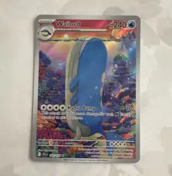 The Pokemon Company Wailord 162/159 SV09 Journey Together Illustration Rare Hol… - Image 1