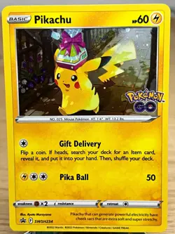 Sword & Shield Promo Pikachu SWSH234 Holo Promo NM/M - Image 1