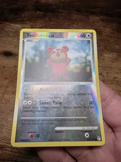 Teddiursa 105/123 Mysterious Treasures Reverse Holo Pokemon - Image 3