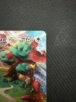 Pokemon TCG Snorlax VMAX Sword & Shield Base Set 142/202 NM+++ No white - Image 4