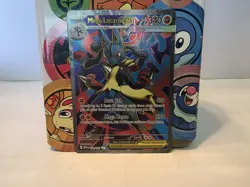 Mega Lucario ex 160/132 Full Art Holo Ultra Rare Pokemon TCG Mega Evolution - Image 1