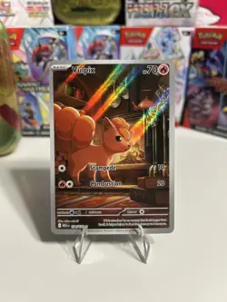 Pokemon TCG Mega Evolution Vulpix 138/132 Special Illustration Rare Near Mint - Image 1