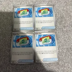 4 X Poke Pad 081/088 Playable Set Perfect Order Pokemon TCG - Image 1