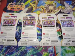 Pokemon Unified Minds Blister Pack Art Set. Complete Art Set of 4 - Image 2