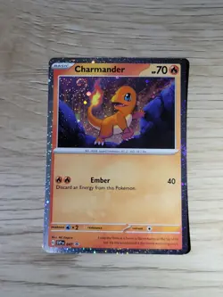 Pokemon 151 Promo Bulbasaur Charmander Squirtle SVP 046 047 048 Kanto Cosmo Holo - Image 2