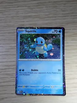 Pokemon 151 Promo Bulbasaur Charmander Squirtle SVP 046 047 048 Kanto Cosmo Holo - Image 4