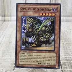 Yugioh Goldd, WU-Lord of Dark World EEN-EN024 Ultra Rare 1st Edition - Image 1