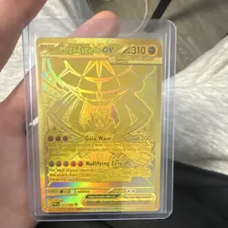 Pokemon Mega Zygarde EX Gold Secret Rare Full Art Foil XY Set 310 HP Dragon - Image 1
