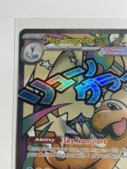 Pokemon TCG Mega Dragonite EX 271/217 Rare Holofoil Ascended Heroes NM - Image 2