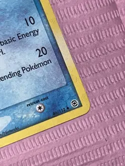 Pokemon Poliwhirl EX FireRed & LeafGreen Reverse Holo 46/112 Uncommon 2004 - Image 3