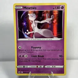 Pokemon Crown Zenith - Mewtwo - 059/159 - Holo Rare - NM - Image 1