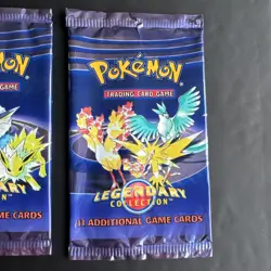 Pokemon Legendary Collection Booster Pack Artwork - Opened Wizards of the Coast - Image 3