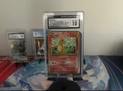 Charmander 001/032 Holo CGC 10 2023 Pokemon Japanese TCG Classic CLL - Image 1