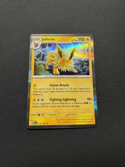 Pokemon TCG Jolteon 135/165 Sv: Scarlet & Violet 151 Rare Near Mint - Image 2