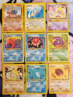 Pokemon TCG vintage 9x Jungle/neo revelation Set non-holo Bundle HP - Image 1