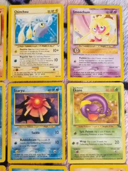 Pokemon TCG vintage 9x Jungle/neo revelation Set non-holo Bundle HP - Image 3