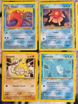 Pokemon TCG vintage 9x Jungle/neo revelation Set non-holo Bundle HP - Image 4