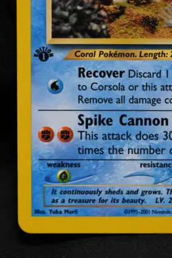 Corsola 1st Edition 37/75 NM Neo Discovery Regular Uncommon Pokemon TCG - Image 5