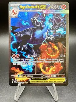 Pokemon TCG Mega Charizard X EX 125/094 SIR Holo Phantasmal Flames EN - Image 1