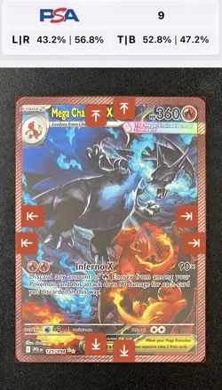 Pokemon TCG Mega Charizard X EX 125/094 SIR Holo Phantasmal Flames EN - Image 4