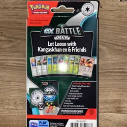 Pokemon TCG ex Battle Deck - Kangaskhan ex - Factory Sealed Box 60 Card Deck - Image 2
