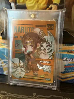 Naruto Kayou Doujin QR Secret Rare Haku Gold Foil Trading Card - Image 3