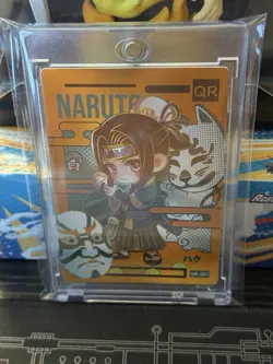 Naruto Kayou Doujin QR Secret Rare Haku Gold Foil Trading Card - Image 5