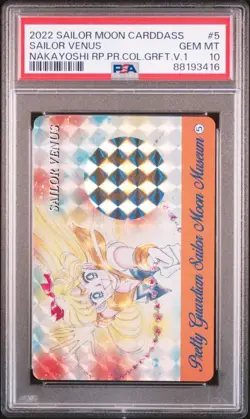 Aino Minako Sailor Moon PSA 10 Gem Mint Premium Card Collection Grift Ver 1 - Image 1
