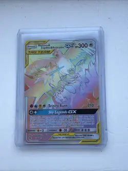 Pokemon TCG Moltres & Zapdos & Articuno Tag Team GX Hidden Fates Card 69/68 - Image 1