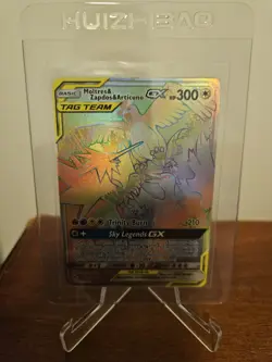 Pokemon TCG Moltres & Zapdos & Articuno Tag Team GX Hidden Fates 69/68 Holo - Image 1