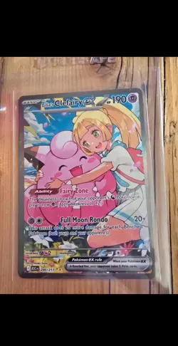 Pokemon TCG - Lillie's Clefairy EX - SIR - 280/217 - English - Ascended Heros - Image 1
