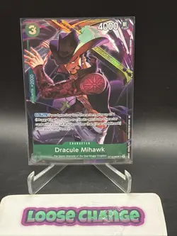 Dracule Mihawk Illustration Box Vol.4 ST12-003 - One Piece TCG Promotion Cards - Image 1