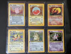COMPLETE JUNGLE SET POKEMON CARDS 64/64 IN EXC/NEAR MINT CONDITION HIGH GRADE... - Image 1