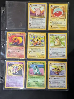 COMPLETE JUNGLE SET POKEMON CARDS 64/64 IN EXC/NEAR MINT CONDITION HIGH GRADE... - Image 4