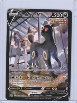 Umbreon V TG22/TG30 Brilliant Stars FA Pokemon Card Trainer Gallery NM - Image 3