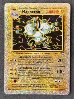 Pokemon TCG Magneton Legendary Collection Reverse Holo Card 28/110 ⚡ - Image 2