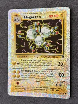 Pokemon TCG Magneton Legendary Collection Reverse Holo Card 28/110 ⚡ - Image 3