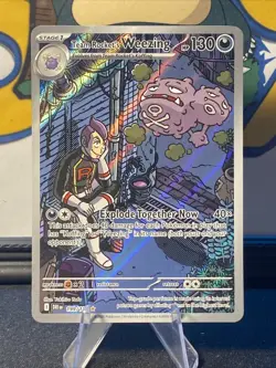 Pokemon TCG Destined Rivals (Team Rockets) Illustration Rare Holo Mixed Card Lot - Image 4
