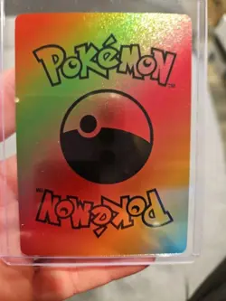 M Snorlax EX Rainbow Foil Fan Art Vinyl Collector Card 159/300 - Image 2