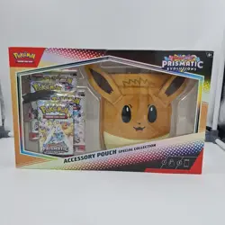 Pokemon Trading Card Game Prismatic Evolutions Scarlet Violet Accessory Pouch - Image 1