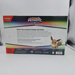 Pokemon Trading Card Game Prismatic Evolutions Scarlet Violet Accessory Pouch - Image 2