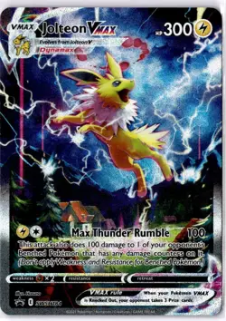Jolteon VMAX SWSH184 SWSH: Sword & Shield Promo Cards Holo NM - - Image 1