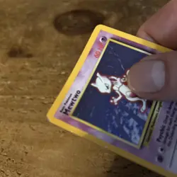 Mewtwo 10/102 Base Set Played Condition Pokemon Card Holo - Image 3