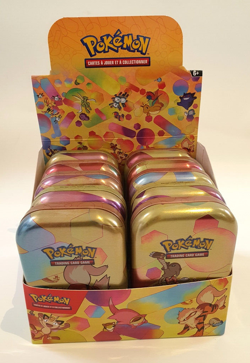 Pokemon 151 complete Mini Tin set w/ Art Cards, Energy Token Display NO BOOSTERS - Image 1
