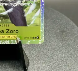 Roronoa Zoro OP15-113 SR One Piece Card Game Super Rare NM/M Straw Hat Crew - Image 3