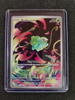 Bulbasaur 133/132 Full Art NM/M Mega Evolution Pokemon Card - Image 1