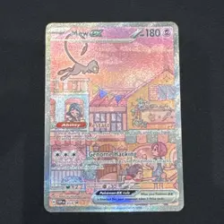 Mew ex 053 Pokemon 151 Scarlet & Violet Promo Card Mint - Image 1