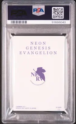 Evangelion PSA10 Ayanami Rei Soryu Ascalang Wafer Card Japan Orig - Image 2