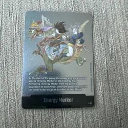 Energy Marker E-72 Dragon Ball Super Fusion World Card Game Manga Booster 02 - Image 1