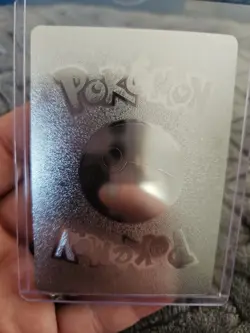 Hybrid Charizard GX Silver Vinyl Foil Fan Art Collector Pokemon Card 127/255 - Image 2